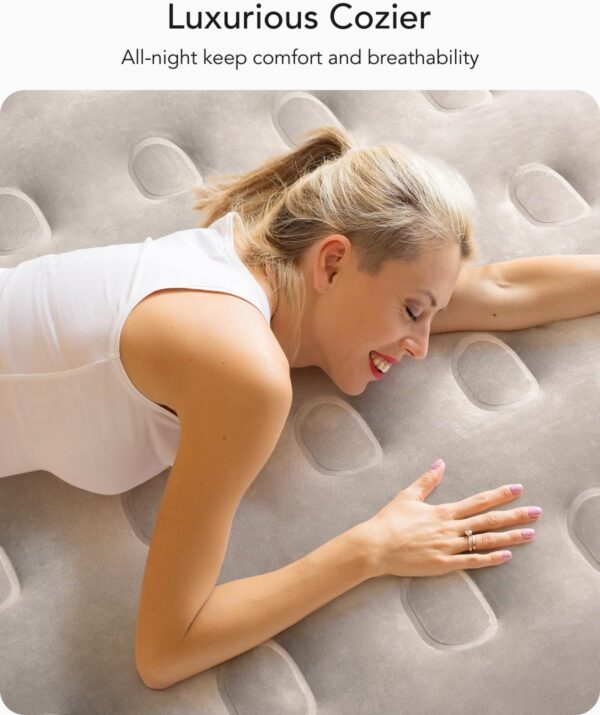 Limited Time Deal 40%OFF! iDOO Queen Air Mattress with Built in Pump - Image 3