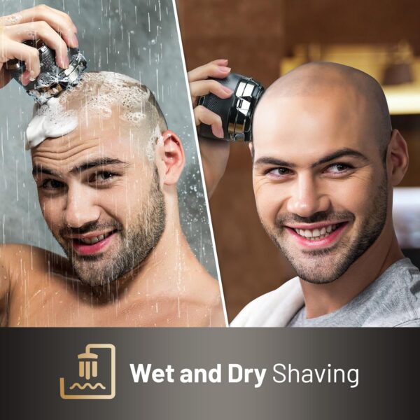 Limited Time Deal 64%OFF! Head Shavers for Bald Men,Rechargeable Electric Razor - Image 7