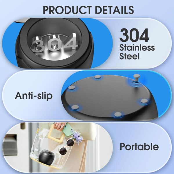 Limited Time Deal 60%OFF! Ultrasonic Retainer Cleaner, 250ML Retainer Cleaner Machine - Image 9