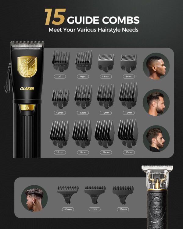 Limited Time Deal 41%OFF! GLAKER Hair Clippers for Men Professional - Image 8