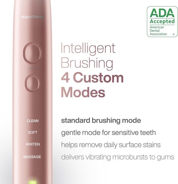 Limited Time Deal 32%OFF! Aquasonic Vibe Series Ultra-Whitening Toothbrush - Image 5