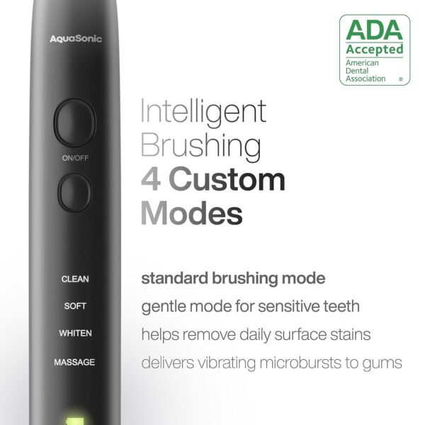 Limited Time Deal 40%OFF! Aquasonic Black Series Ultra Whitening Toothbrush - Image 5