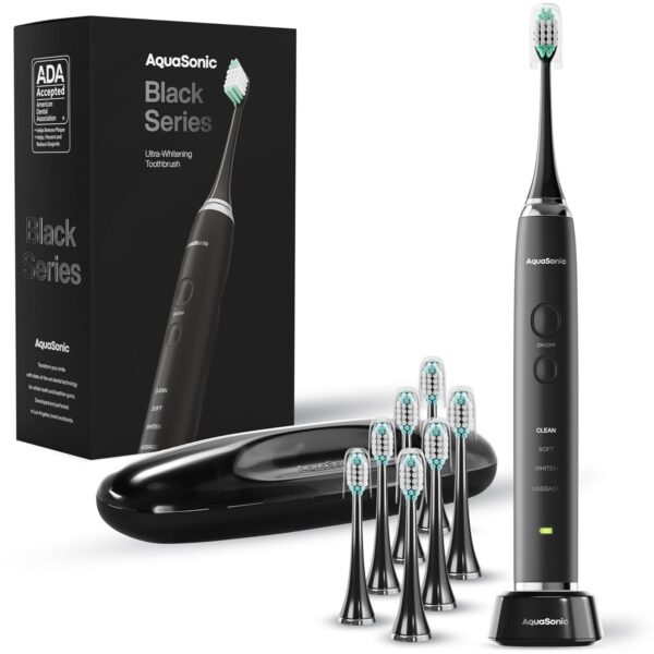 Limited Time Deal 40%OFF! Aquasonic Black Series Ultra Whitening Toothbrush - Image 8