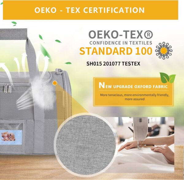 Limited Time Deal 35%OFF! Pet Carrier Airline/TSA Approved Small Dogs, Kitten - Image 3