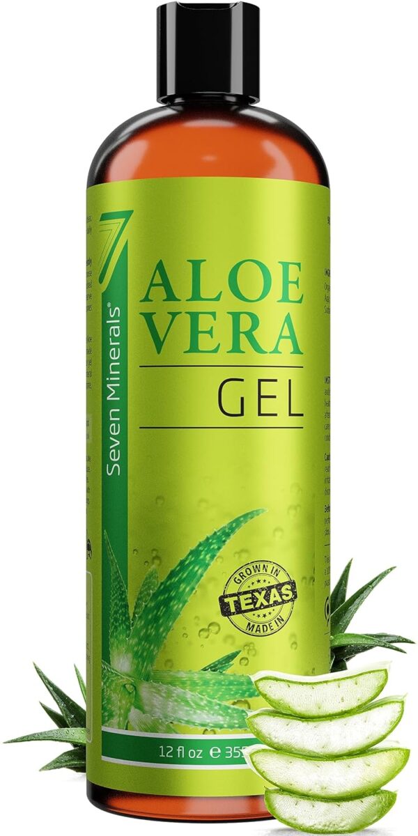 Limited Time Deal 32%OFF! Seven Minerals Organic Aloe Vera Gel - Image 9