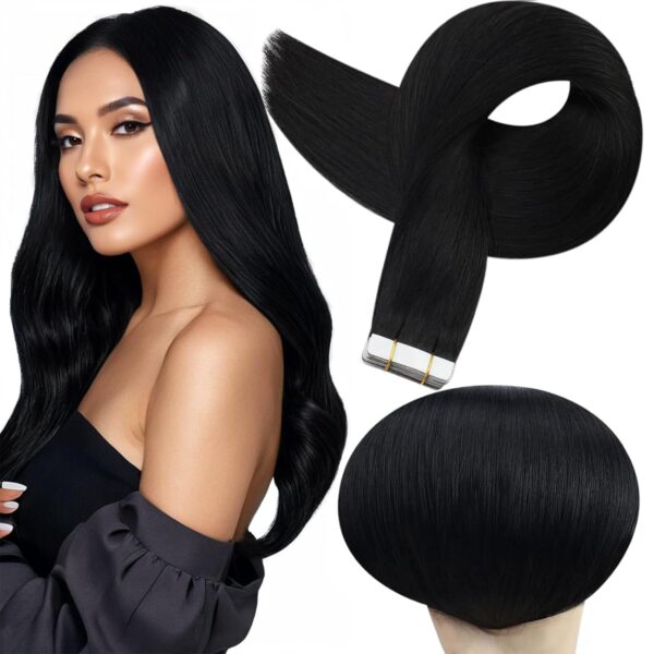 Limited Time Deal 49%OFF! Full Shine Tape in Hair Extensions Human Hair