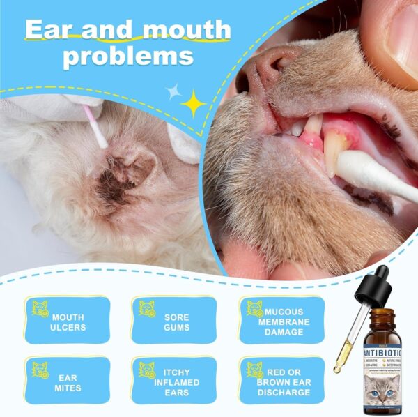 Limited Time Deal 47%OFF! Antibiotics for Cats - Natural Cat Antibiotics - Image 7