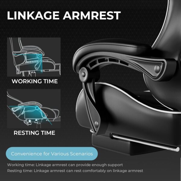 Limited Time Deal 47%OFF! GTPLAYER Gaming Chair, Computer Chair ) - Image 7
