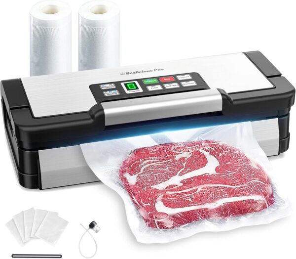 Limited Time Deal 70%OFF! Precision Vacuum Sealer Machine Pro, 2X Seal & 130W Pump Powerful Vacuum Sealer