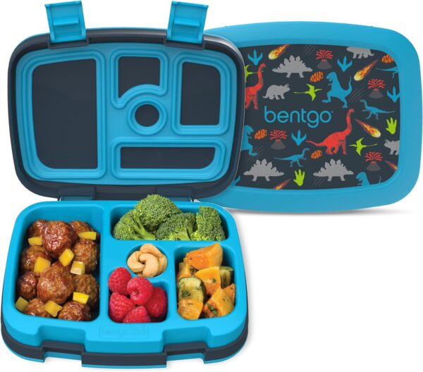 Limited Time Deal 40%OFF!Bentgo Kids Prints Leak-Proof, 5-Compartment Bento