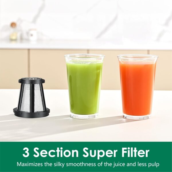 Limited Time Deal 40%OFF! Slow Masticating Juicer,Brecious Cold Press Juicers - Image 8