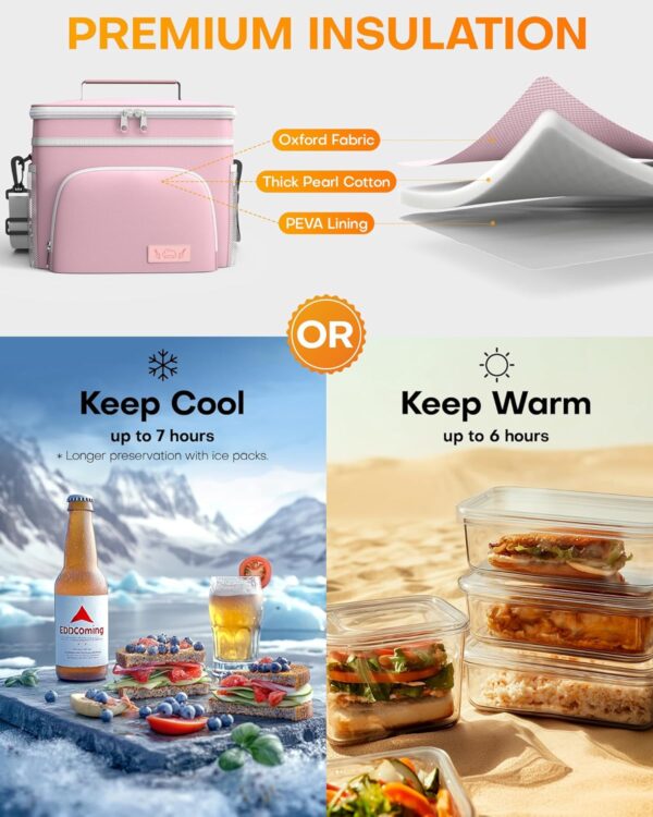 Limited Time Deal 40%OFF! HOTOR Insulated Lunch Box for Men & Women - Image 3