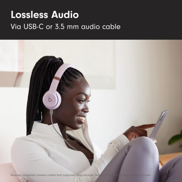 Limited Time Deal 35%OFF! Beats Solo 4 - Wireless Bluetooth On-Ear Headphones - Image 7