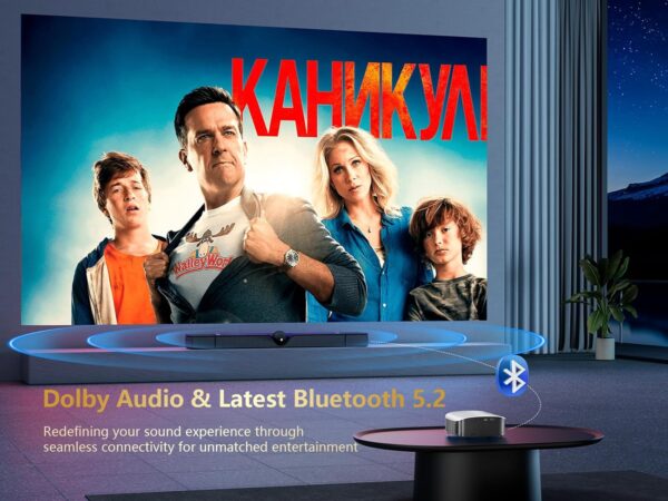 Limited Time Deal 50%OFF! GooDee Smart 4K Projector with 5G WIFI and Bluetooth - Image 8