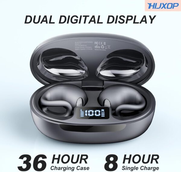 Limited Time Deal 78%OFF! Open Ear Earbuds Lightweight Comfort Clip - Image 6