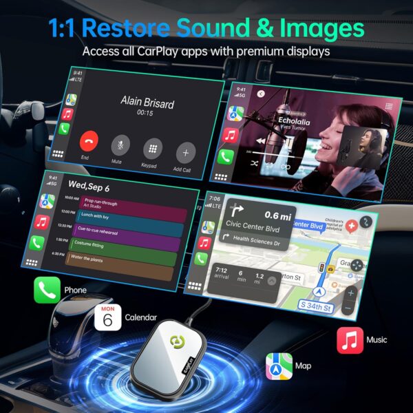 Limited Time Deal 54%OFF! Wireless CarPlay Adapter for Apple iPhone - Image 7