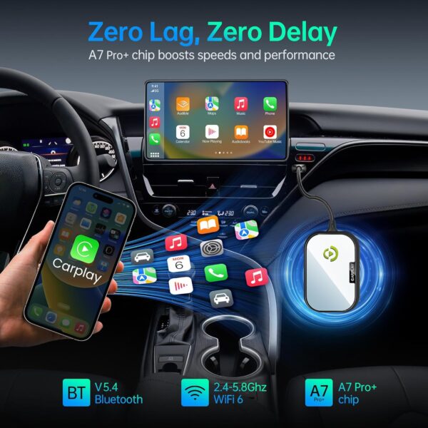 Limited Time Deal 54%OFF! Wireless CarPlay Adapter for Apple iPhone - Image 8