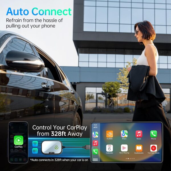 Limited Time Deal 54%OFF! Wireless CarPlay Adapter for Apple iPhone - Image 11