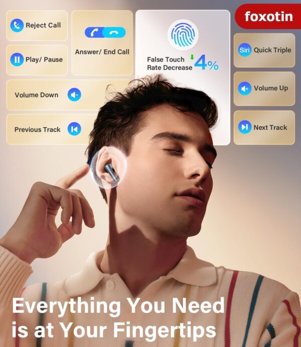 Limited Time Deals 88%OFF! Ear Buds Wireless Earbuds - Bluetooth 5.3 Headphones - Image 6