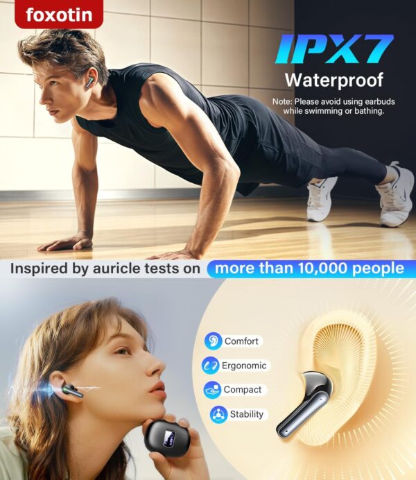 Limited Time Deals 88%OFF! Ear Buds Wireless Earbuds - Bluetooth 5.3 Headphones - Image 7