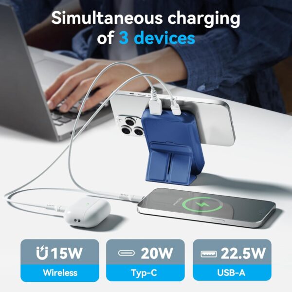 Limited Time Deal 85%OFF! Magnetic Power Bank, 10000mAh Wireless Portable Charger - Image 4