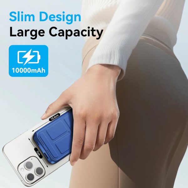 Limited Time Deal 85%OFF! Magnetic Power Bank, 10000mAh Wireless Portable Charger - Image 5
