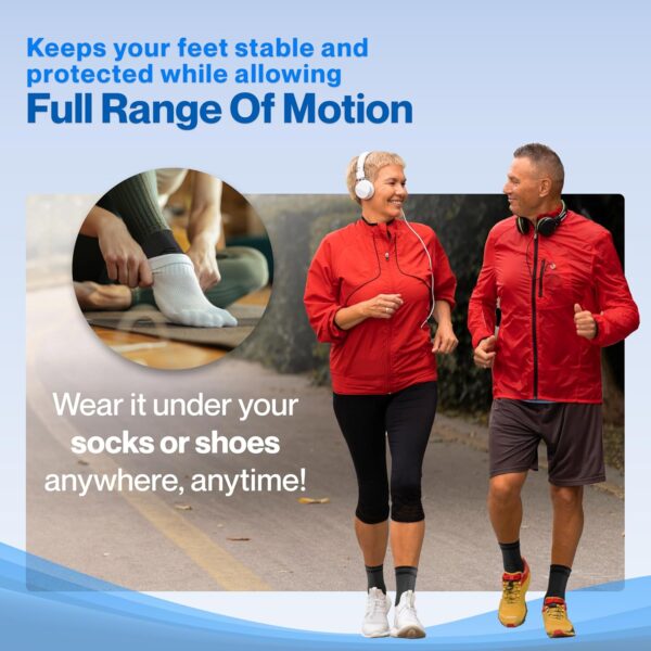 Limited Time Deal 51%OFF! Modvel Foot & Ankle Brace Socks for Sprained Ankle Compression Sleeve - Image 7