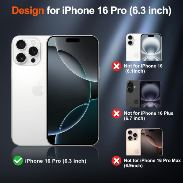 Limited Time Deal 20%OFF! SUPFINE Magnetic for iPhone 16 Pro Case - Image 3