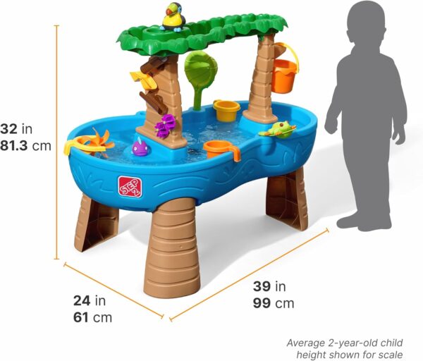 Limited Time Deal 22%OFF!  Step2 Tropical Rainforest Water Table, Kids Water and Sand Activity  Toys - Image 4