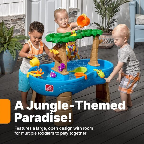 Limited Time Deal 22%OFF!  Step2 Tropical Rainforest Water Table, Kids Water and Sand Activity  Toys - Image 5