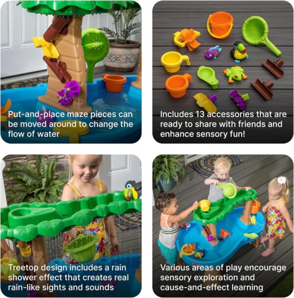 Limited Time Deal 22%OFF!  Step2 Tropical Rainforest Water Table, Kids Water and Sand Activity  Toys - Image 7