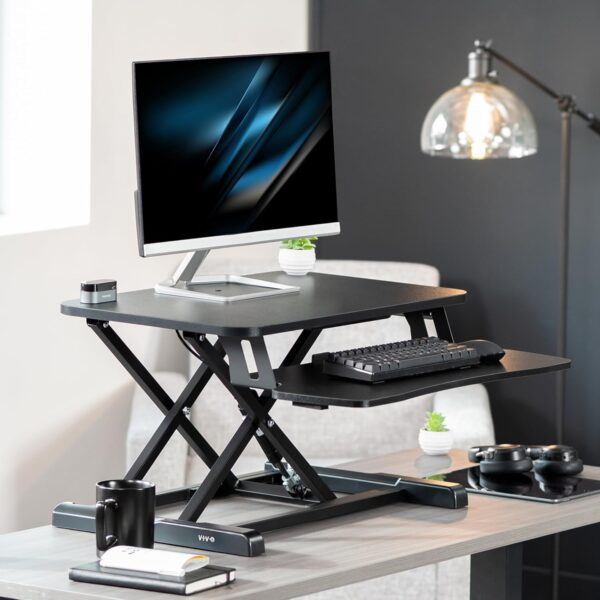 Limited Time Deal 17%OFF! VIVO 26 inch Desk Converter, K Series, Height Adjustable Sit - Image 3