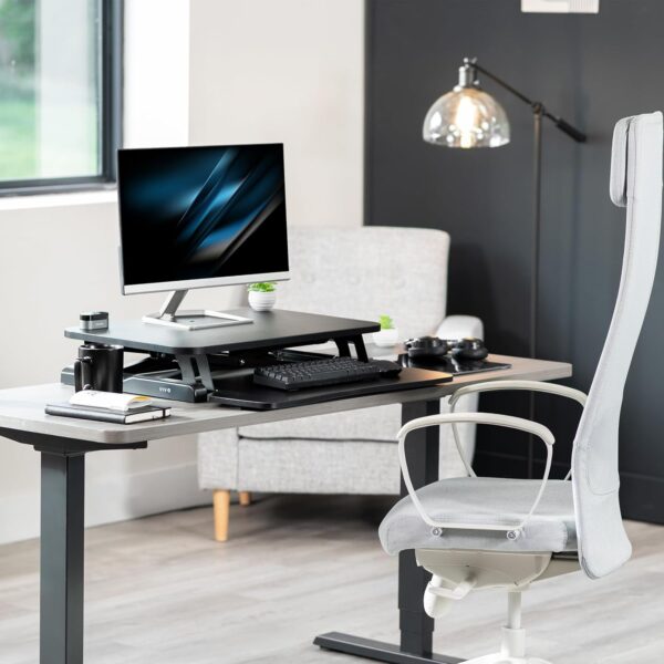 Limited Time Deal 17%OFF! VIVO 26 inch Desk Converter, K Series, Height Adjustable Sit - Image 9