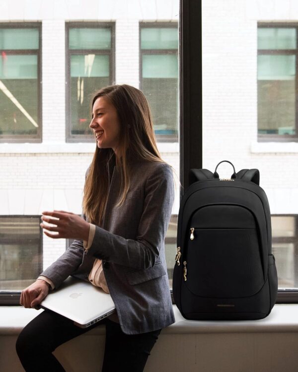 Limited Time Deal 19%OFF! LIGHT FLIGHT Travel Backpack for Women, 15.6 Inch Laptop Backpack - Image 7
