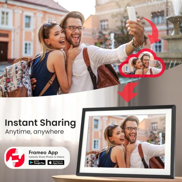 Limited Time Deal 67%OFF!  15.6'' Digital Picture Frame with 1920x1080 IPS Touch Screen - Image 5