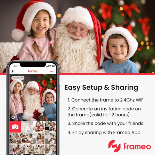 Limited Time Deal 67%OFF!  15.6'' Digital Picture Frame with 1920x1080 IPS Touch Screen - Image 6