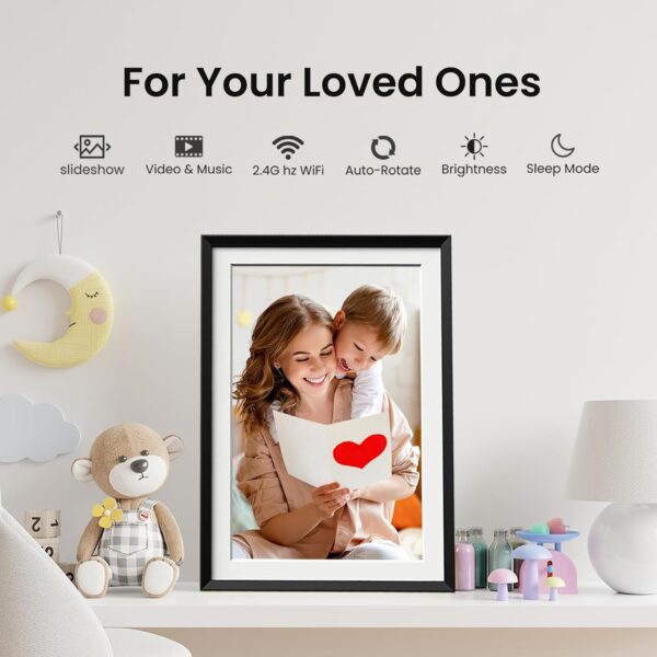Limited Time Deal 67%OFF!  15.6'' Digital Picture Frame with 1920x1080 IPS Touch Screen - Image 7