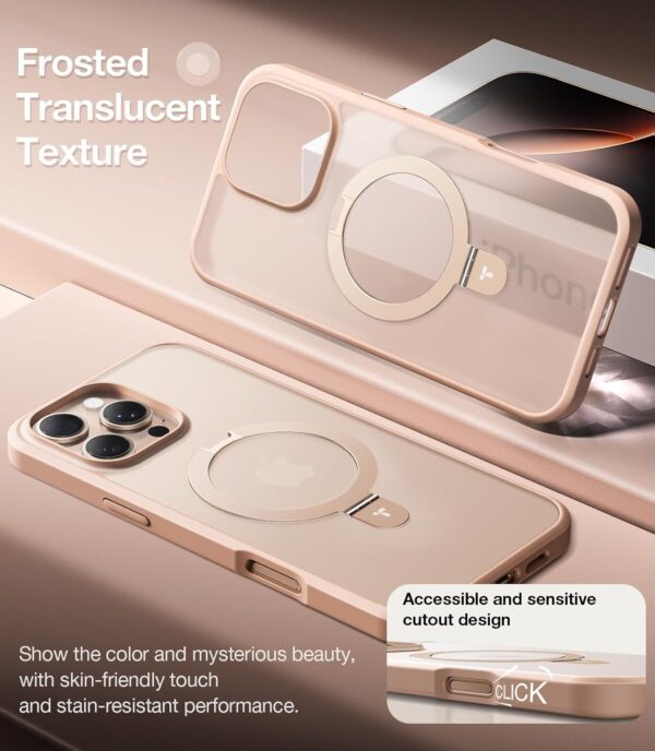 Limited Time Deal 28%OFF!  TORRAS Desert Titanium for iPhone 16 Pro Max Case - Image 3
