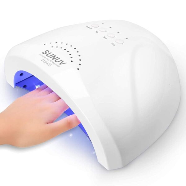 Limited Time Deal 47%OFF! SUNUV UV LED Nail Lamp, Gel Light for Nail Polish UV Dryer