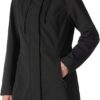 Limited Time Deal 20%OFF! Outdoor Ventures Women's  Fleece Lined Hooded Softshell Rain Jacket