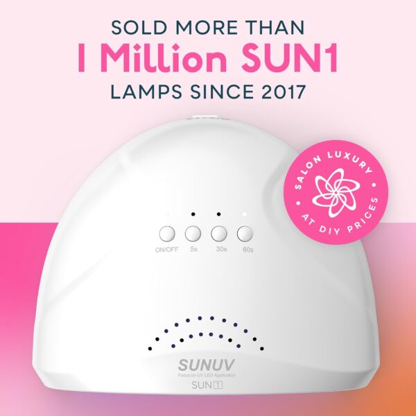 Limited Time Deal 47%OFF! SUNUV UV LED Nail Lamp, Gel Light for Nail Polish UV Dryer - Image 3