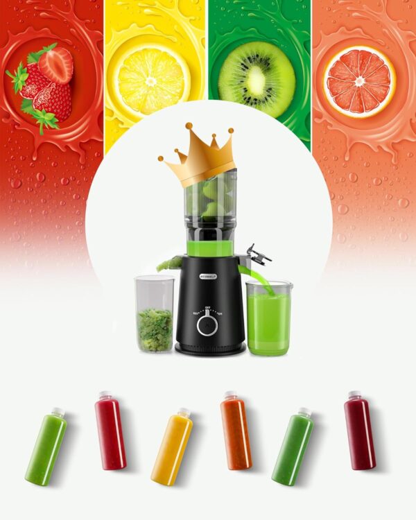 Limited Time Deal 53%OFF! Juicer Machines, ECOSELF Cold Press Juicer - Image 3