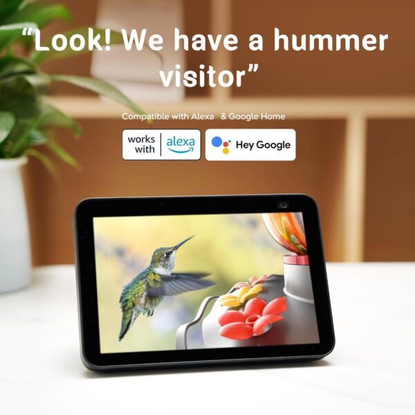 Limited Time Deal 48%OFF!  Glass Smart Hummingbird Feeder with 2K HD Camera - Image 7